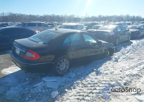 2007 Mercedes-Benz E 350 4Matic из США, поврежденный, VIN WDBUF87X47B153205